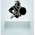 thumbnail image 1 of Wall Decal : Viking Warrior Silhouette 12x12 Inches, 1 of 2