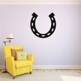 thumbnail image 1 of Wall Decal : Western Cowboy Cowgirl Horseshoe Picture Art 12x12 Inches, 1 of 2