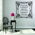 thumbnail image 1 of Wall Decal : Without Dreams We Reach Nothing, Without Love We Feel Nothing Without God We Are Nothing Life Quote Kjv Bible 12x12 Inches, 1 of 2