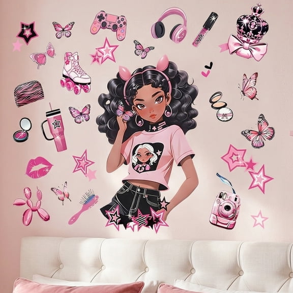 Unbranded Fashion Girls Butterfly Wall Decal