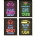 thumbnail image 1 of Tyeign Video Game Room Decor Boys Gaming Wall Art Poster, Game Room Decoration - Teen Room Decor, 21*30cm, 1 of 9