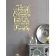 thumbnail image 1 of Wall Decals Vinyl Lettering for Home Decor Friends Become Family Quotes 23x15-Inch Buttercream, 1 of 2