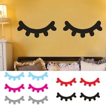 Wall Decals Wall Sticker A Pair Eyelash Home Decor Wall Sticker Decal Bedroom Wall Decals Wall Sticker Vinyl Art Mural 50% 0ff Clearance!