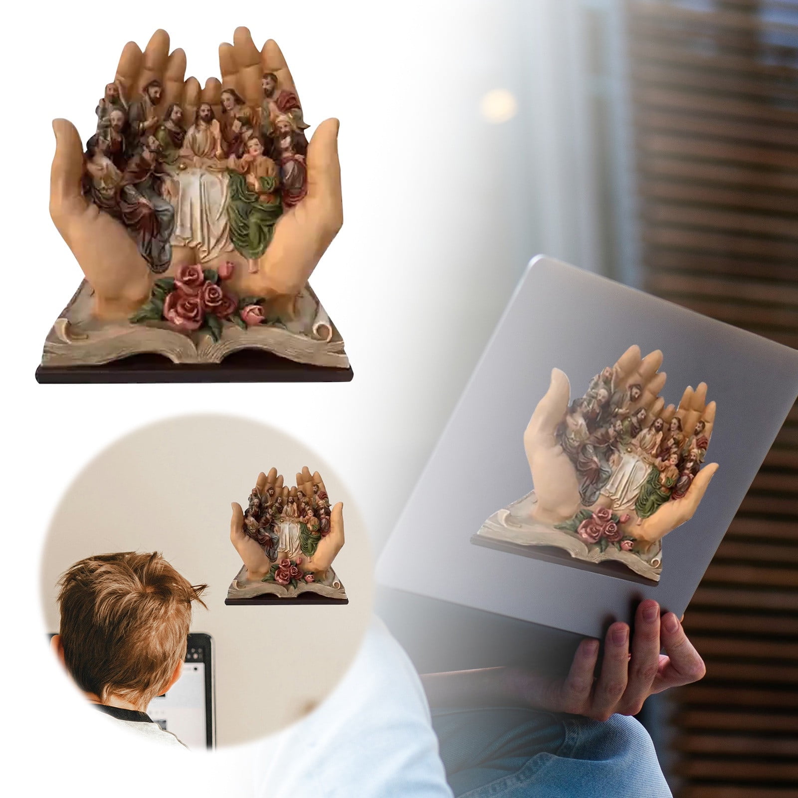 Wall Decals for Home Easter Themed Last Supper Stickers Art for Bedroom ...