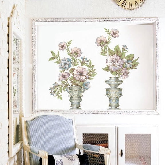 Wall Deco Sticker FLOWER VASE 2 59-PS58070