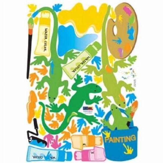 Wall Deco Sticker LIZARD 107-PS58153 - M