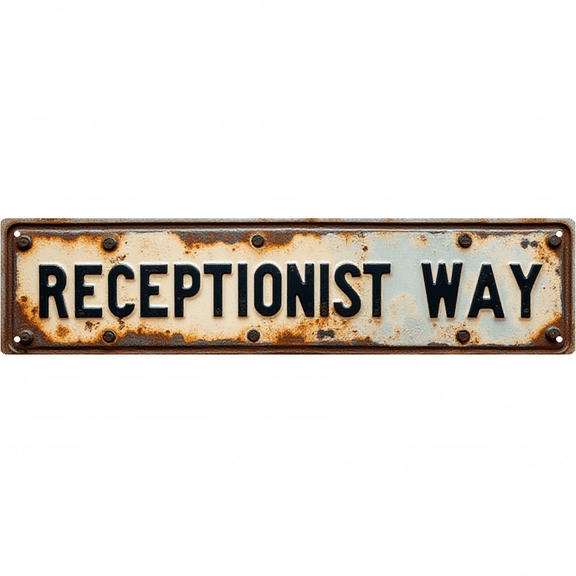 Receptionist Desk Signs