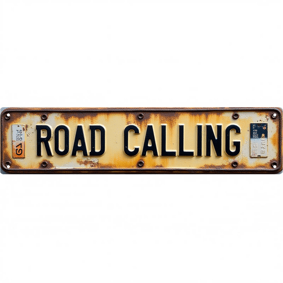 Wall Decor 16*4 Inch Tin Signs "ROAD CALLING" Travel Lover Wanderlust Decor
