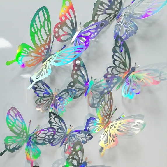 Wall Decor under $5! Xqxayjr Metal Butterfly Wall Decor, Iron Art Hanging Ornament, Spring Themed Decoration, Hollow Metal Artwork, Home Garden Decor, Creative Wall Art