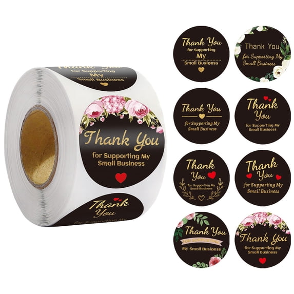 Supporting Service Sticker Wall Decor 500Pcs/Roll 1.5