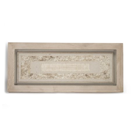 Wall Decor Art Abstract Beige Polished Nickel Fir Paper Linen Glass Velvet