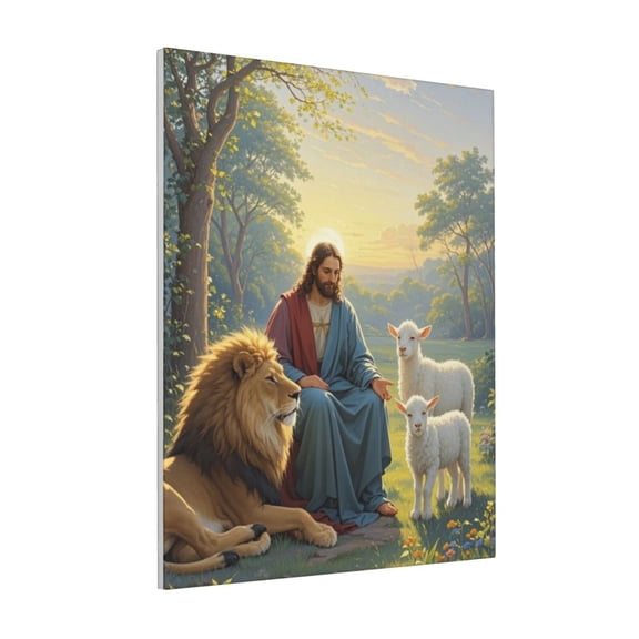 Wall Decor Artwork Canvas Wall Art Prints Painting Artwork Judah And The Savior Drawing For Living Room Bedroom Church 16x20 Inches