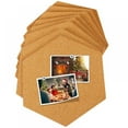 thumbnail image 1 of Wall Decor,Bulletin Board, Pin Board, Cork Tiles,Hexagon Cork Board with Adhesive Backing Memo Boards Message Board for Office/Home/Kitchen/Dorm Room, 1 of 3