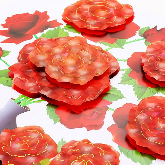 Wall Decor Diy Vase 3D Stereo Stickers Self Adhesive Sticker Refrigerator Sticker Window & Wall Sticker, Household Stickers