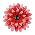 thumbnail image 1 of Wall Decor Metal Flower Wall Art, Outdoor Garden Hanging Decoration with Hook, Iron Floral Sculpture for Fence, Patio, and Porch, Weather-Resistant Colorful Accent for Home Exterior, 1 of 6