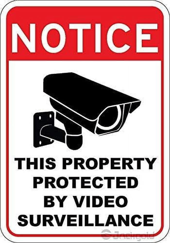 Balgardekor Panneau De Surveillance Avec Caméras De Sécurité