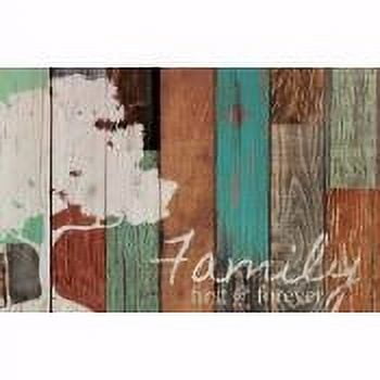 Wall Decor-Pallet-Family First And Forever (24.5" x 15.75")
