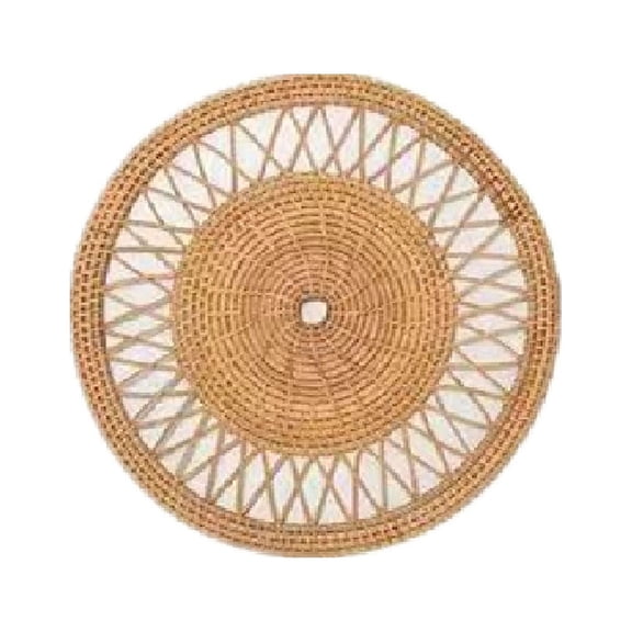 Wall Decor Rattan Natural Boho Hand-made Round Woven Outdoor Home Indoor Living Room Hanging Handmade Pendant