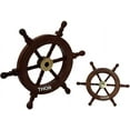 thumbnail image 1 of Wall Decor Ships Wheel Nautical Home Decor Gift (6 Inch), 1 of 4