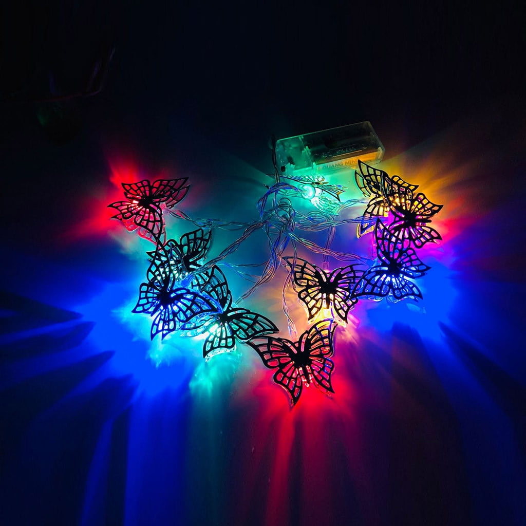 Wall Decor Steady LED Strip Light 3V Butterfly Led Flexible Tape