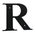 thumbnail image 1 of Wall Decor with Metal Crafted Letter R, Small, Black, 1 of 2