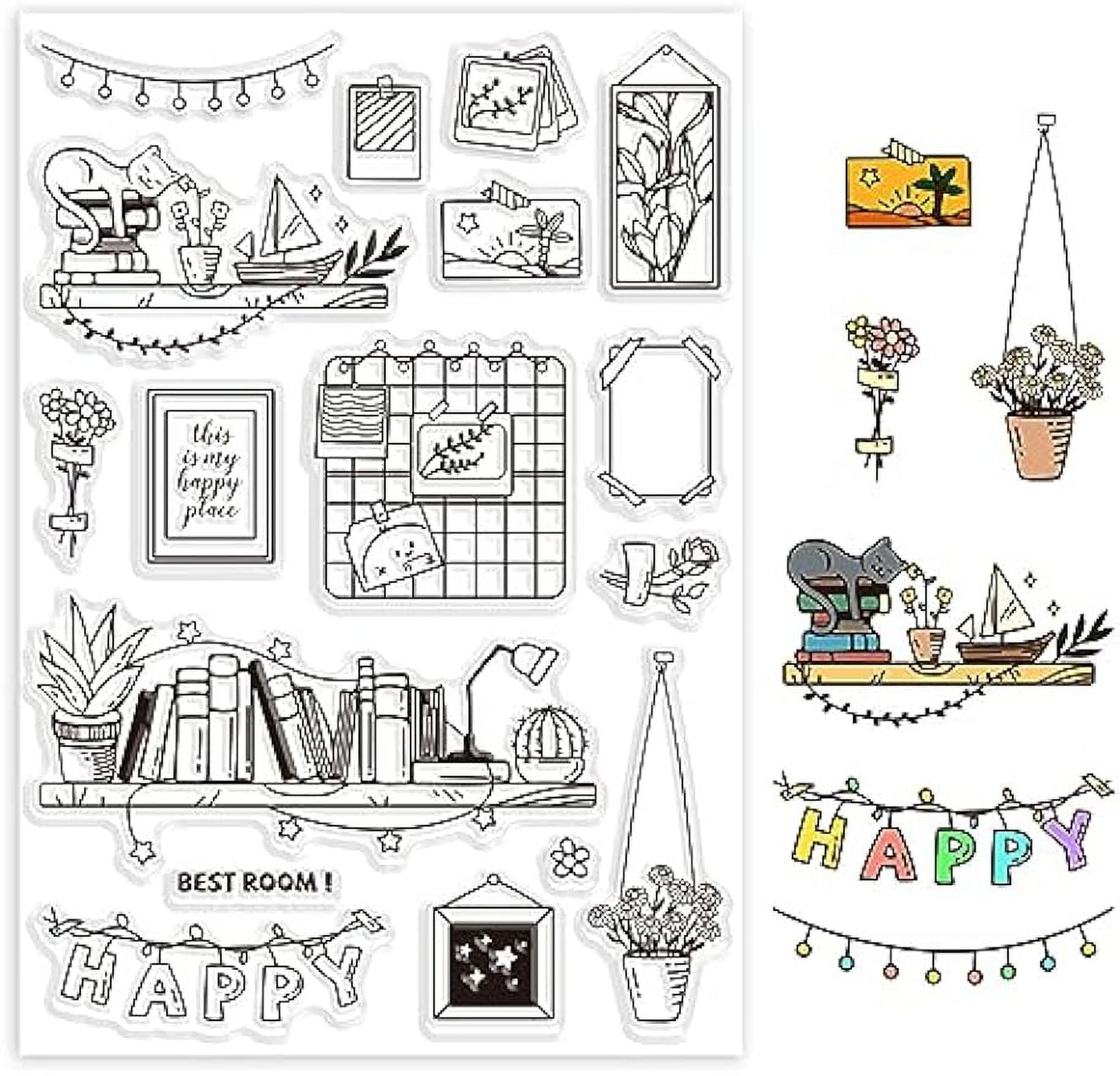 Shop CRASPIRE Book Clear Stamps for Card Making Decoration Scrapbooking  Supplies for Jewelry Making - PandaHall Selected