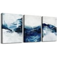 thumbnail image 1 of Wall Decorations For Living Room 3 Piece Framed Canvas Wall Art For Bedroom Office Wall Decor Abstract Ink Wall Painting Minimalism Abstract Pictures Artwork For Room Wall Posters Modern Home Decor, 1 of 6
