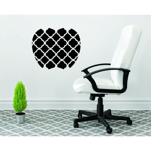 Wall Design Pieces Apple Pattern Print Frame 16x24"