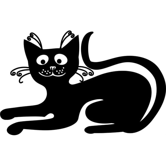 Wall Design Pieces Cat Design 19 Animal Kids 14 X 28 Inches