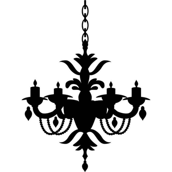 Wall Design Pieces Chandelier 24"X20"