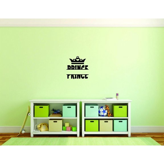 Wall Design Pieces Crown Prince Boy Kids Teen Sign16 Inches X 24 Inches