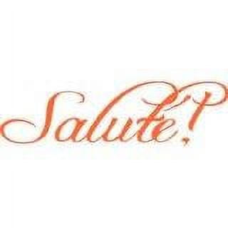 Wall Design Pieces Custom 'Salute!' Foreign Quote