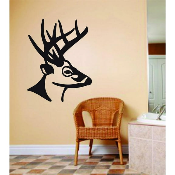 Wall Design Pieces Deer Buck Animal Hunting Hunter Man Gun 10 X 10"