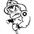 thumbnail image 1 of Wall Design Pieces Fireman Kids Boys, 1 of 1