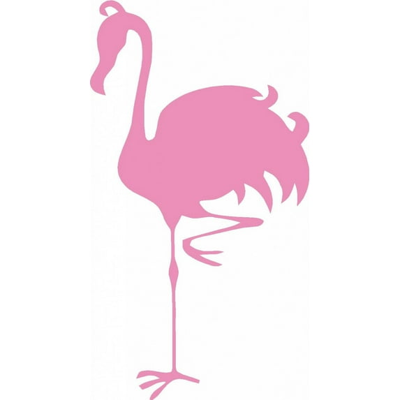 Wall Design Pieces Flamingo 14 X 28"