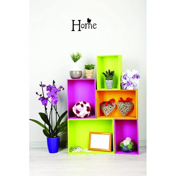 Wall Design Pieces Home Sign 8x30 Inches