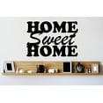 thumbnail image 1 of Wall Design Pieces Home Sweet Home Text Image Quote 20x20 Inches, 1 of 1