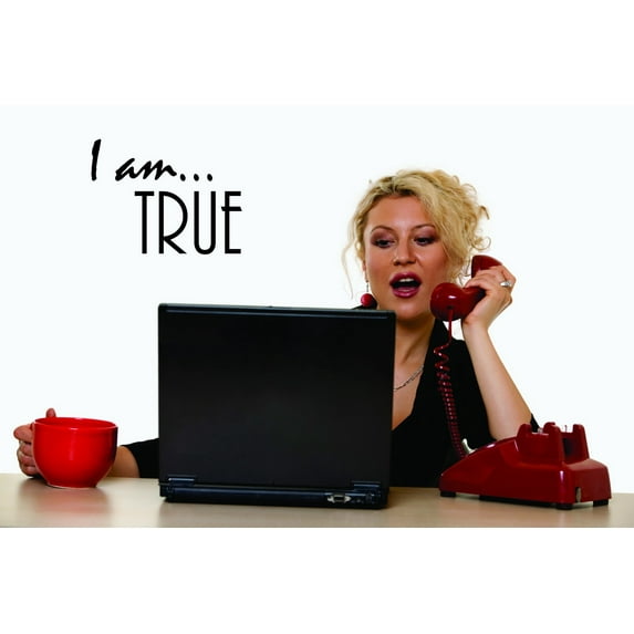 Wall Design Pieces I Am… True 16 X 16 Inches