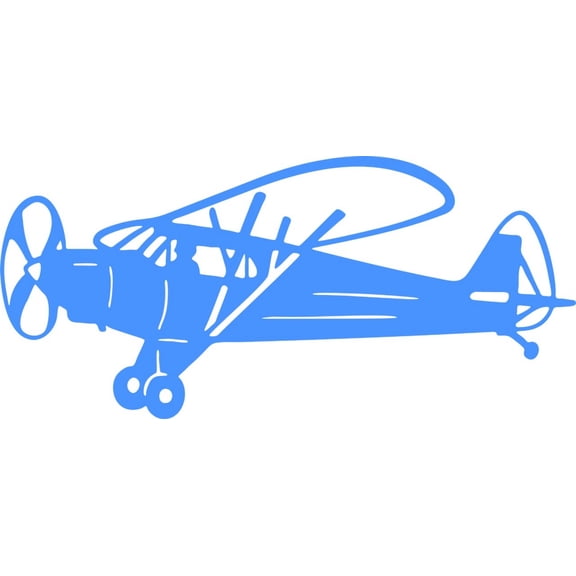 Custom Wall Decal Kids Boys Childrens Bedroom Airplane Picture Art - Peel & Stick Vinyl Wall Decal Sticker Size : 6 X 18 Inches