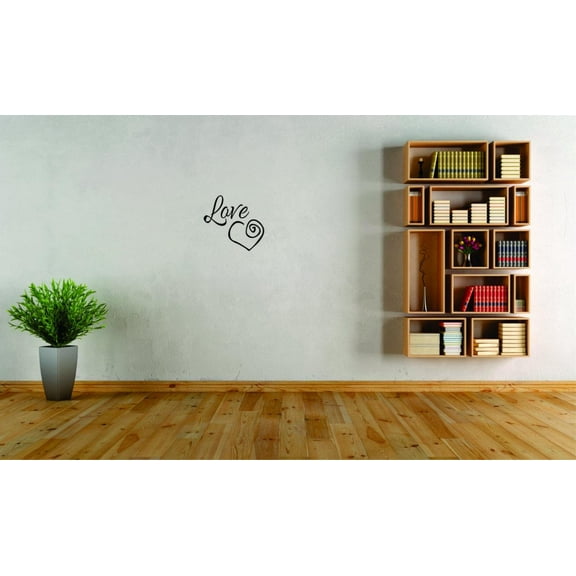 Wall Design Pieces Love Inspirational Life Quote 16x16"