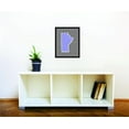 thumbnail image 1 of Wall Design Pieces Mantoba Canada Canadian Providence Map 10 X 16 Inches, 1 of 1