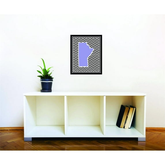 Wall Design Pieces Mantoba Canada Canadian Providence Map 10 X 16 Inches