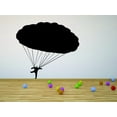 thumbnail image 1 of Wall Design Pieces Parachute Jumping Man Sky Diving 16x24", 1 of 1
