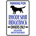 thumbnail image 1 of Wall Design Pieces Parking For Rhodesian -Parking Signs 9 X18", 1 of 1