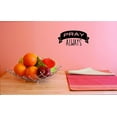 thumbnail image 1 of Wall Design Pieces Pray Always Text Lettering Quote 12 X30", 1 of 1