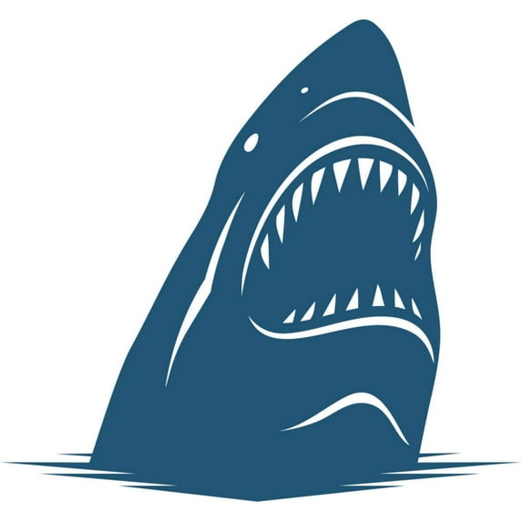 Wall Design Pieces Shark Kids Boys Bed Room 20 Inches X 20 Inches