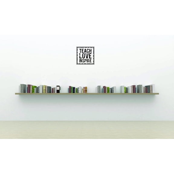 Wall Design Pieces Teach Love Inspire Daycare Preschool School Kids Playroom Boy Girl 20x40"