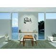 thumbnail image 1 of Wall Design Pieces The Beach Quote 12x12", 1 of 1