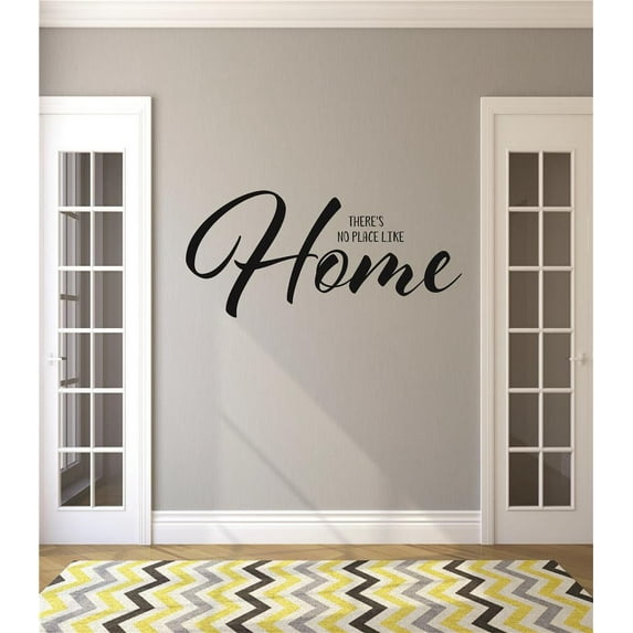 Wall Design Pieces There's No Place Like Home Quote 20x40"