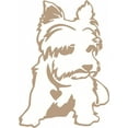 thumbnail image 1 of Wall Design Pieces Yorkie Dog 16 X 24 Inches, 1 of 1